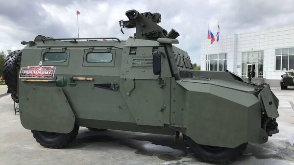 Автомобиль Тигр-М в варианте Безумный Макс на форуме Армия-2023