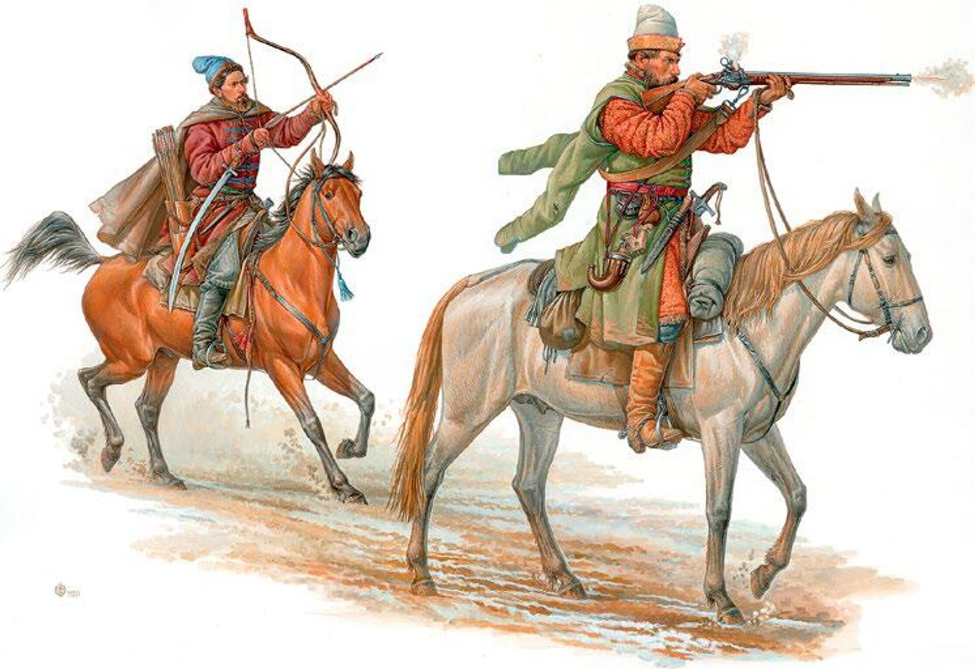 Служилые люди составлявшие постоянное войско в 16. Поместная конница Ивана Грозного. Поместная конница 17 век.
