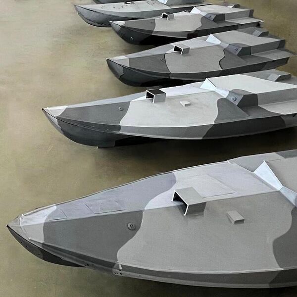 Изображение морского дрона, опубликованное украинскими источниками
