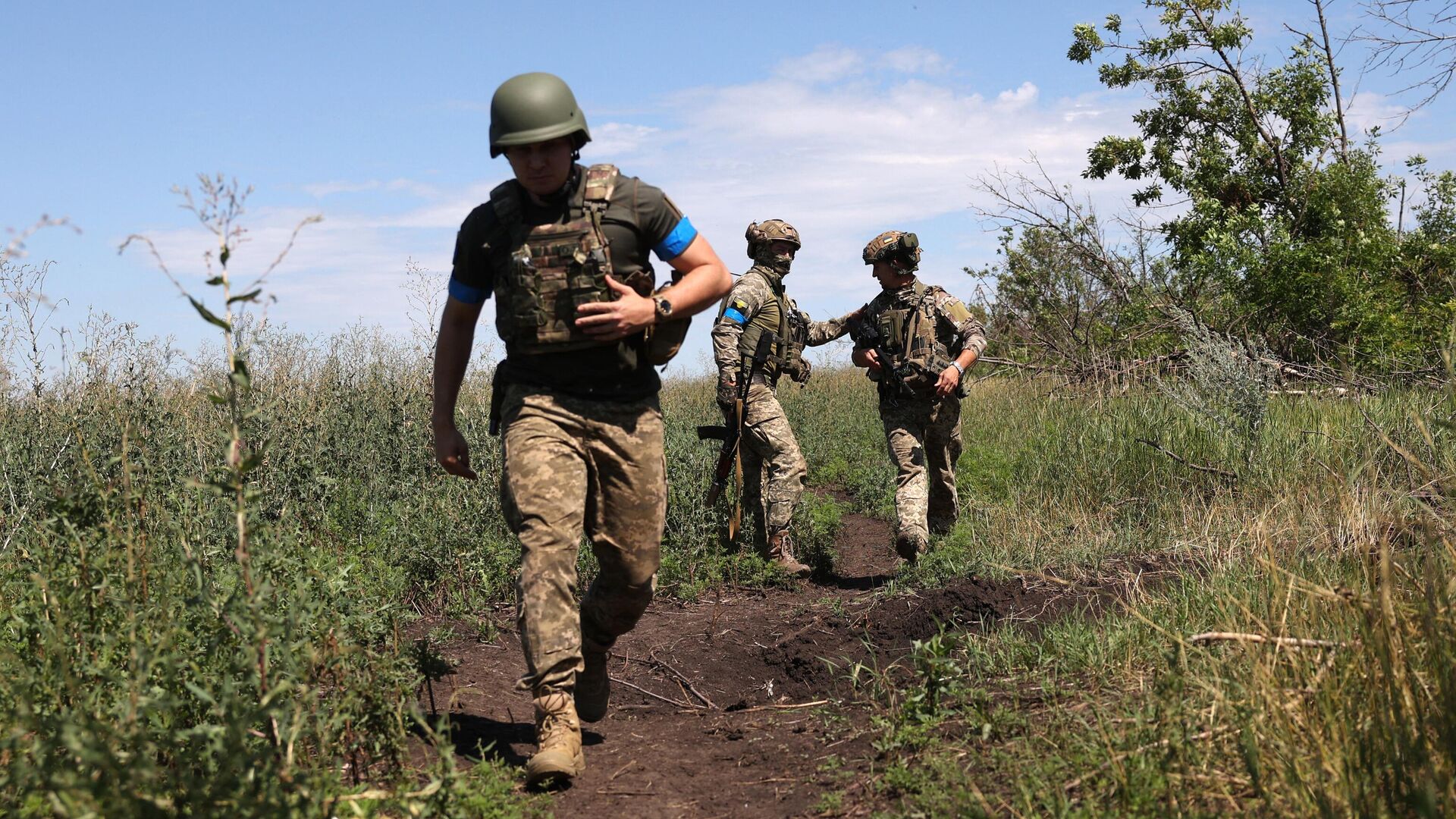 Украинские военные - РИА Новости, 1920, 16.08.2023