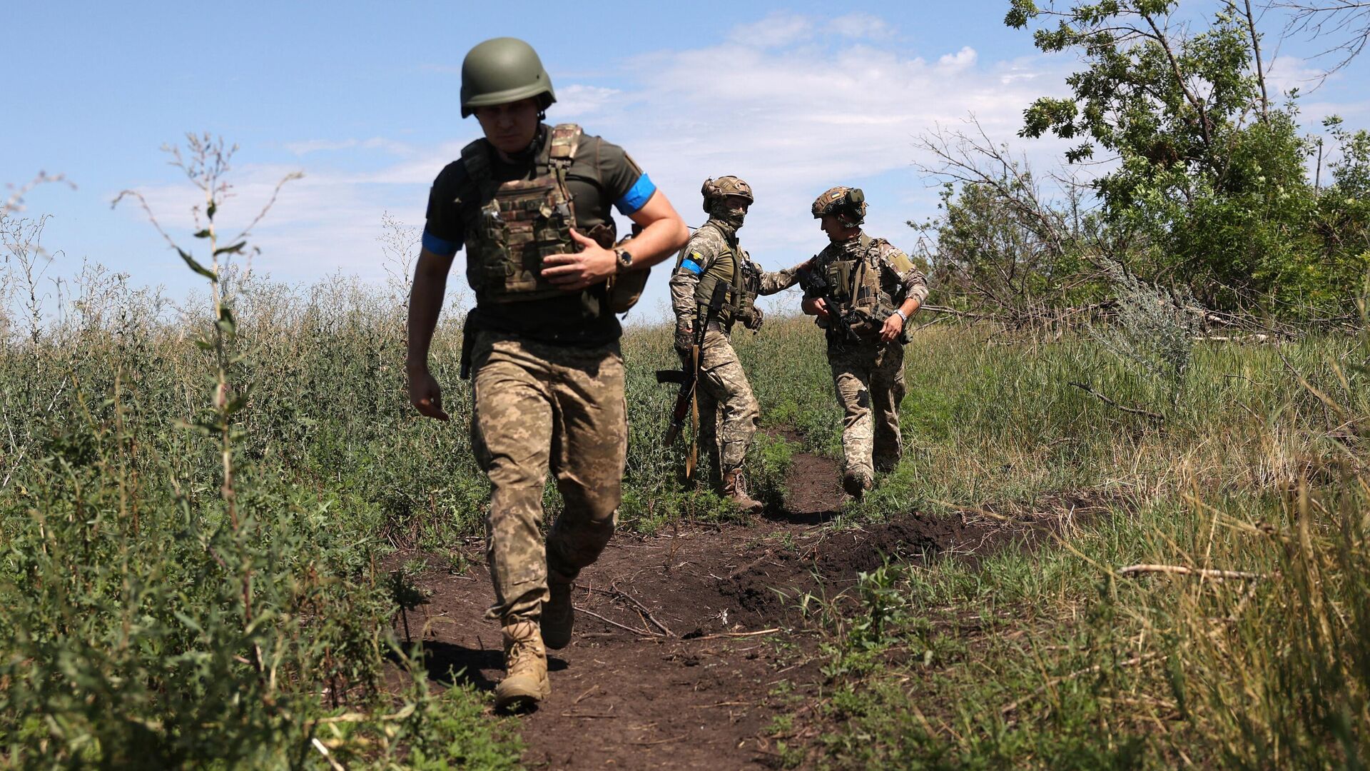 Украинские военные - РИА Новости, 1920, 16.08.2023