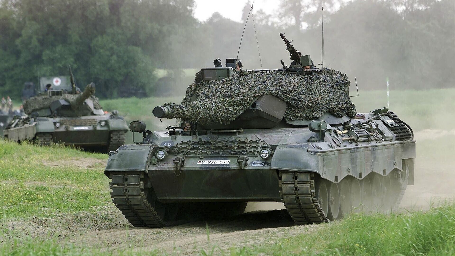 Танк Leopard 1. Архивное фото - РИА Новости, 1920, 17.06.2024
