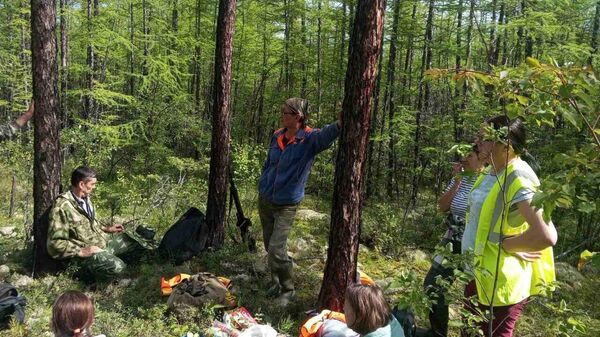 Поиски 2 человек, заблудившихся в лесу в Баунтовском эвенкийском районе Бурятии 