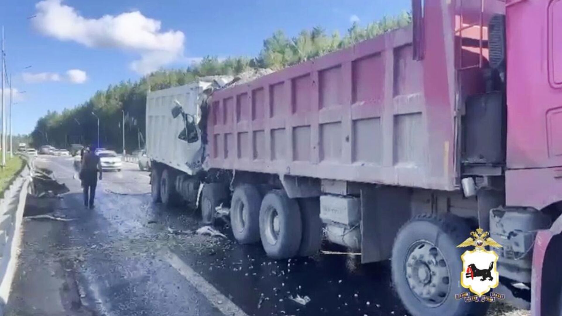 В Иркутской области столкнулись девять автомобилей - РИА Новости, 17.08.2023