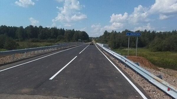 Один из мостов, открывшихся в Кировской области после ремонта