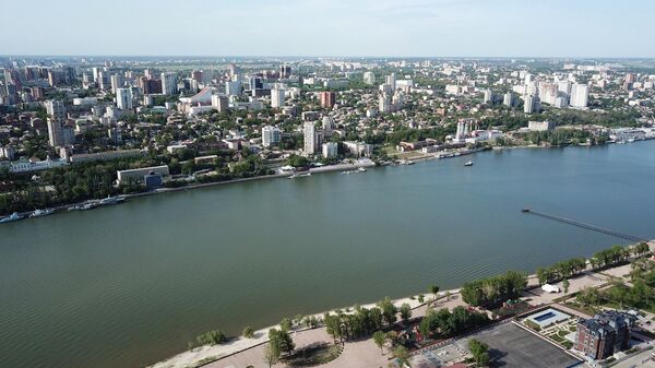Вид на реку Дон в Ростове-на-Дону