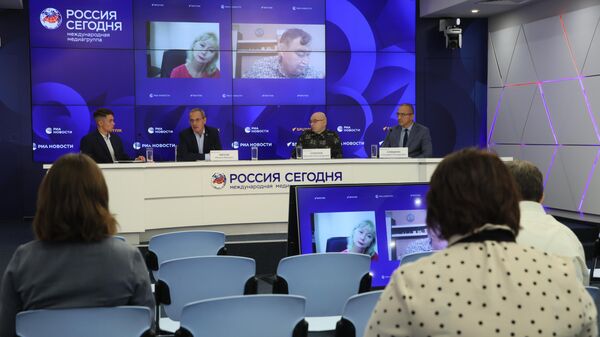 Участники пресс-конференции, приуроченной к 80-й годовщине победы в Курской битве