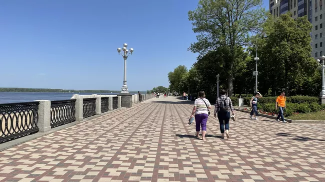 Набережная в Самаре