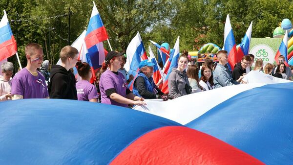Праздничное мероприятие в честь Дня государственного флага РФ в Подмосковье