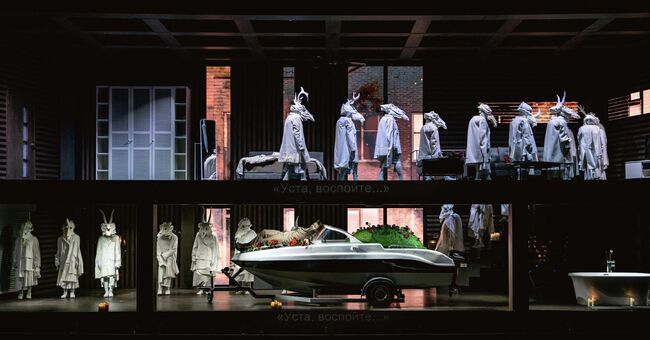 Сцена из оперы Мертвый город Корнгольда Сцена из оперы Мертвый город Корнгольда