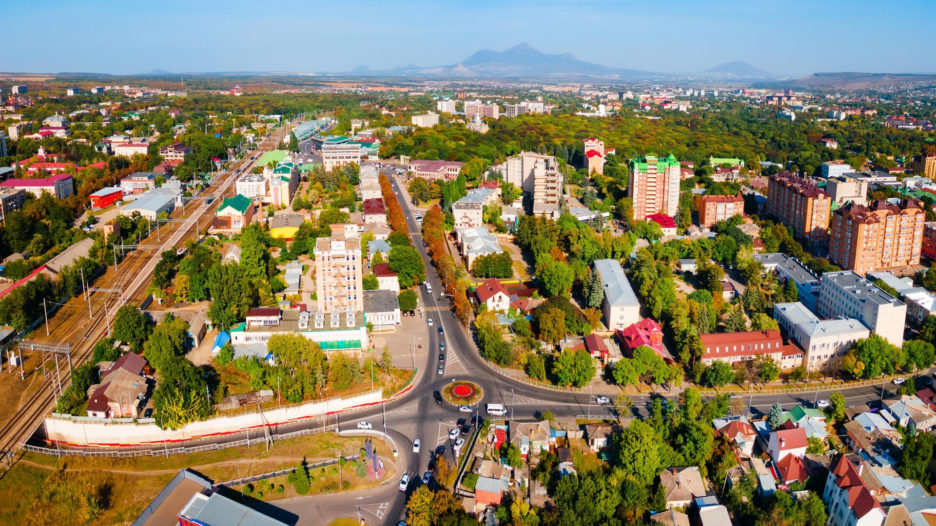 Вид на Ессентуки - РИА Новости, 1920, 22.08.2023