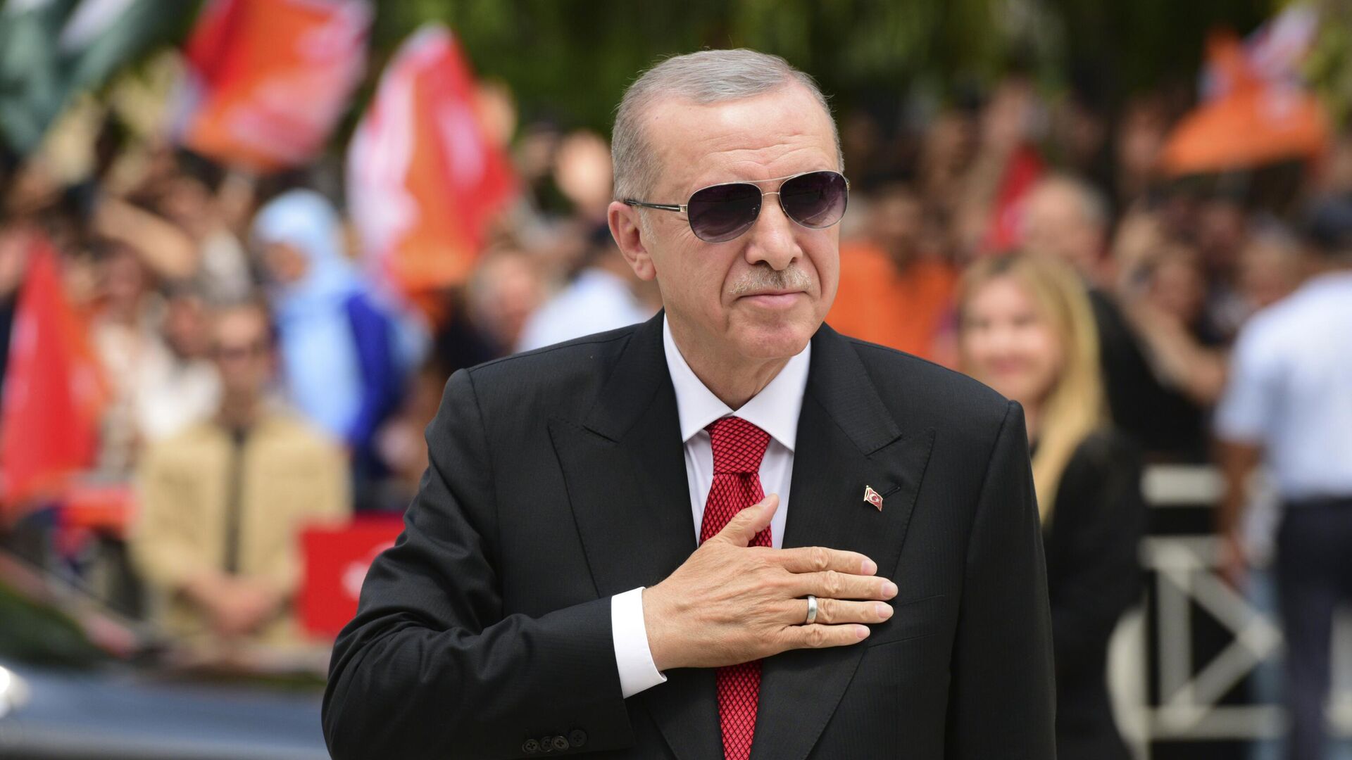 Президент Турции Реджеп Тайип Эрдоган  - РИА Новости, 1920, 09.03.2024