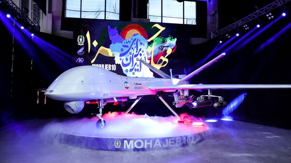 Иранский беспилотный летательный аппарат Mohajer-10
