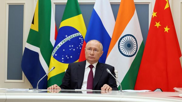 LIVE: Выступление Путина в третий день саммита БРИКС
