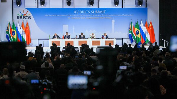 Итоговая пресс-конференция лидеров БРИКС после саммита в Йоханнесбурге