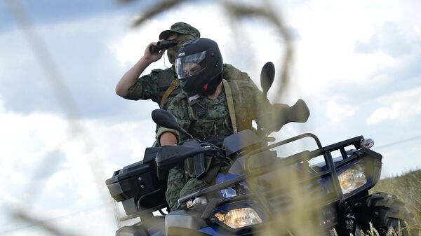 Военнослужащие пограничной службы ФСБ России
