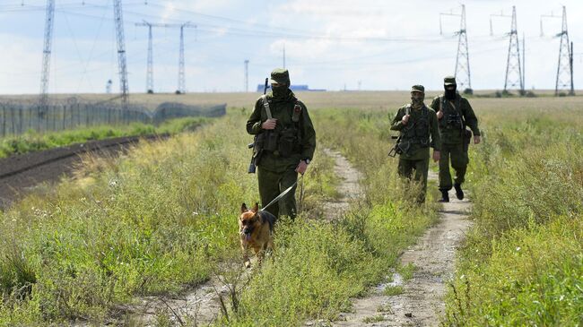 Военнослужащие пограничной службы ФСБ РФ