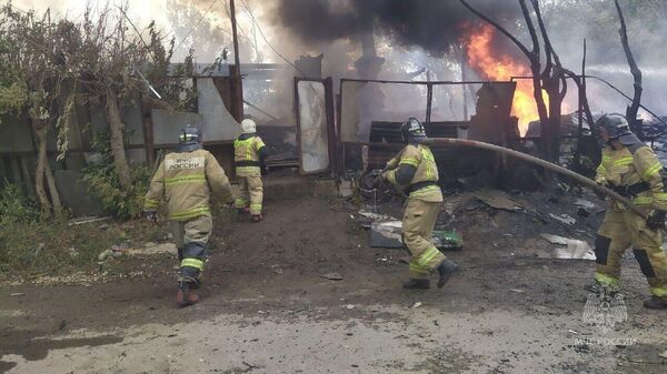 Пожар в Кировском районе Самары