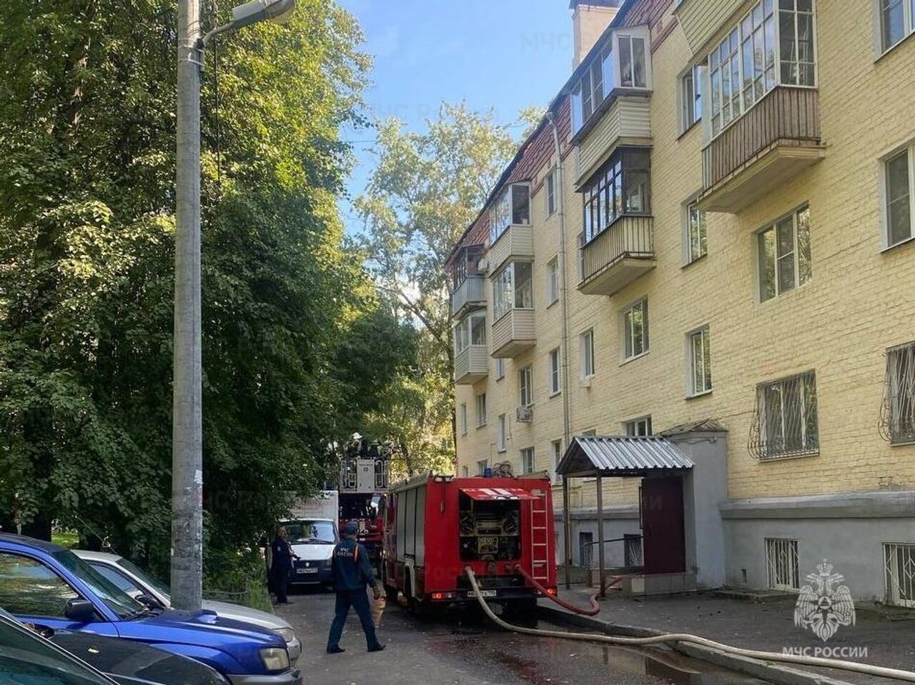 Пожар в жилом доме в Красногорске локализовали - РИА Новости, 28.08.2023