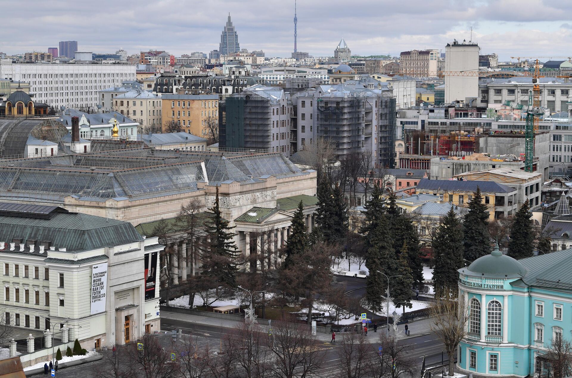 Продолжается реконструкция Большого Каменного моста - РИА Новости, 1920, 28.08.2023