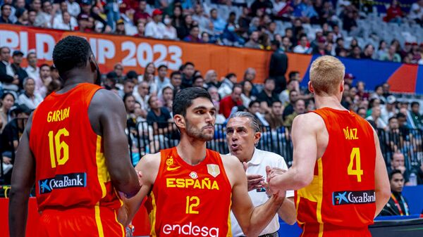 Баскетболисты сборной Испании