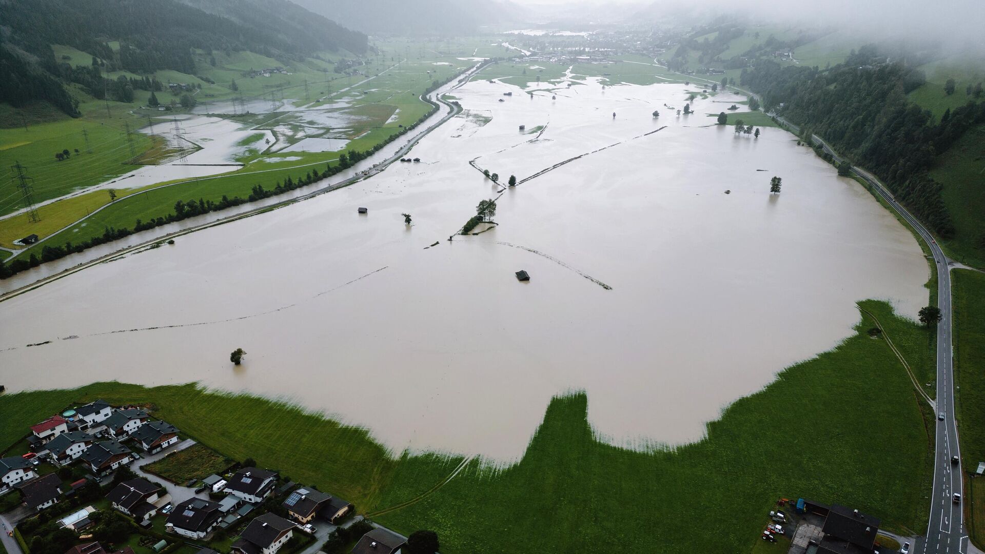 Наводнение в Австрии. 28 августа 2023 - РИА Новости, 1920, 29.08.2023