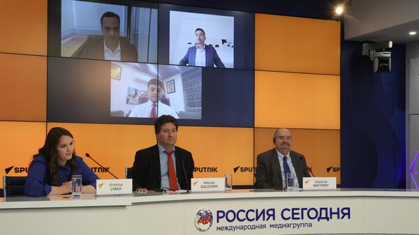 В пресс-центре России сегодня состоялся экспертный круглый стол Москва – Рио-де-Жанейро – Дели – Шанхай