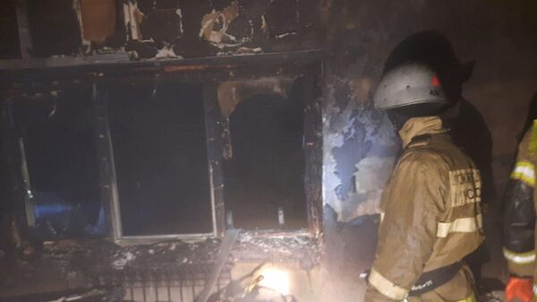 Последствия возгорания гироскутера в жилом доме в городе Златоуст Челябинской области