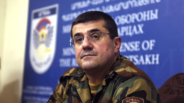 Президент самопровозглашенной Нагорно-Карабахской Республики Араик Арутюнян