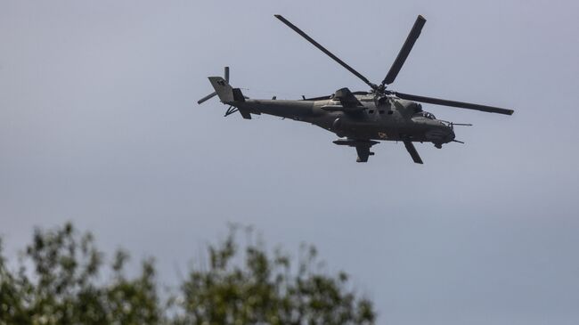 Вертолет Ми-24 ВВС Польши