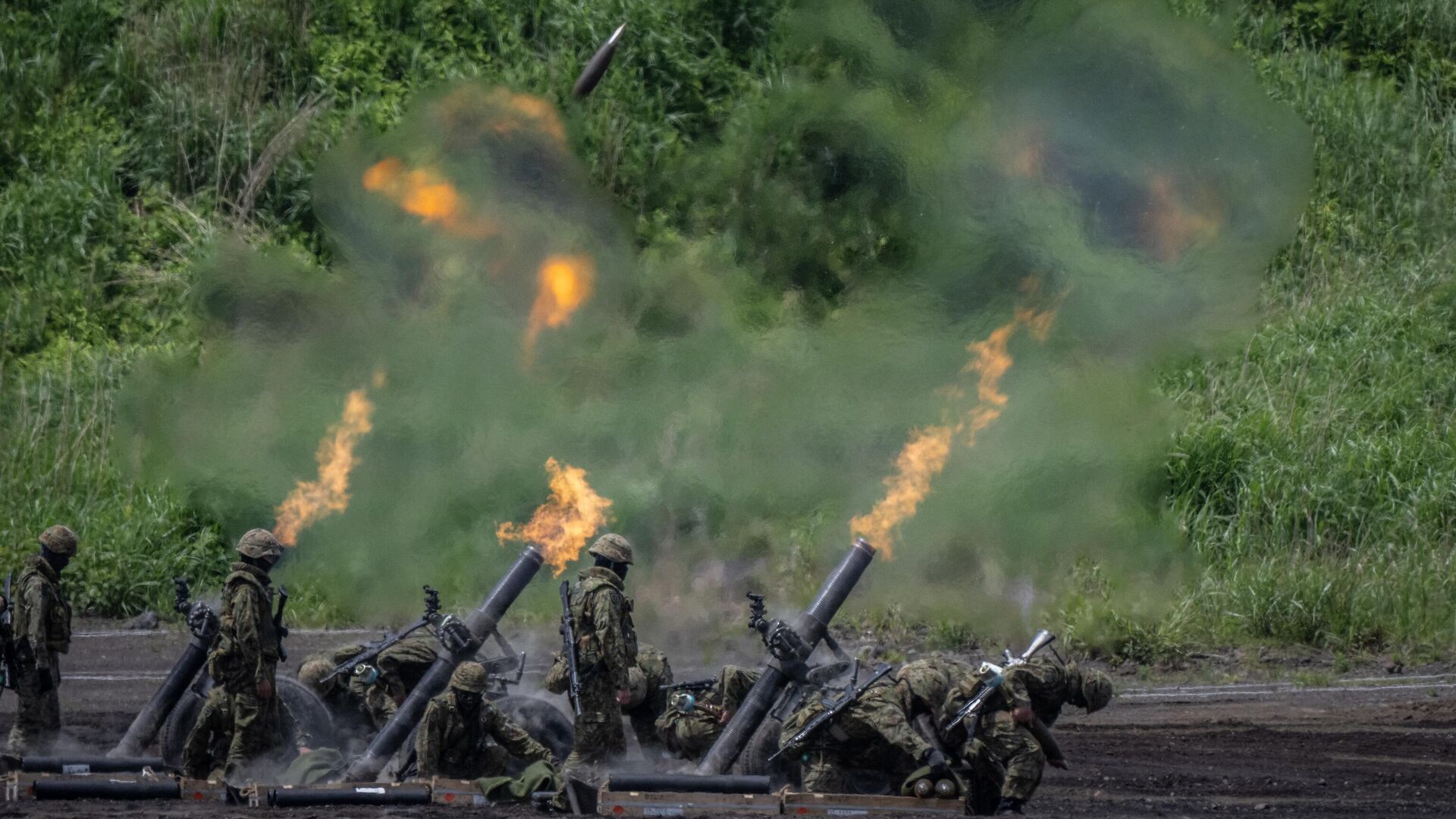 Противотанковая пехота Сухопутных сил самообороны Японии (JGSDF) - РИА Новости, 1920, 04.09.2023