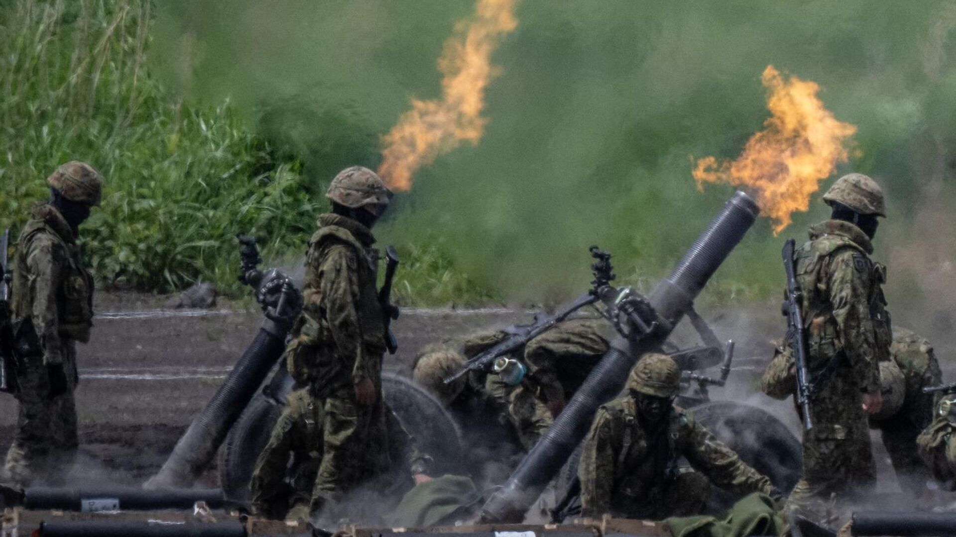 Противотанковая пехота Сухопутных сил самообороны Японии (JGSDF) - РИА Новости, 1920, 04.09.2023