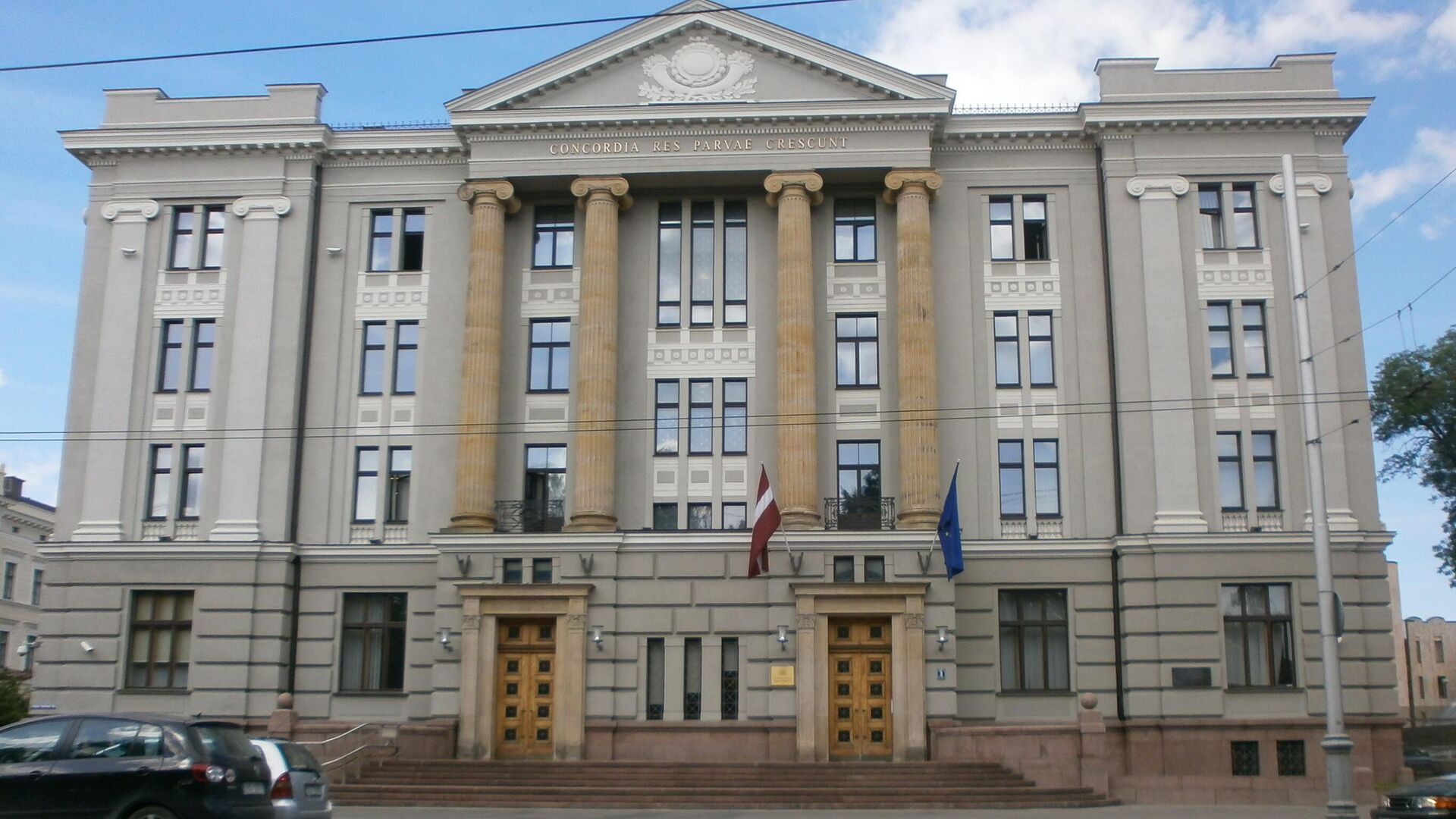 Здание штаб-квартиры Министерства внутренних дел Латвии в Риге - РИА Новости, 1920, 04.09.2023