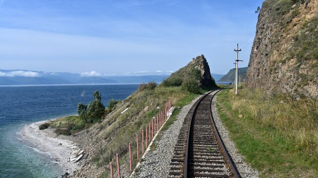 Участок Восточно-Сибирской железной дороги. 