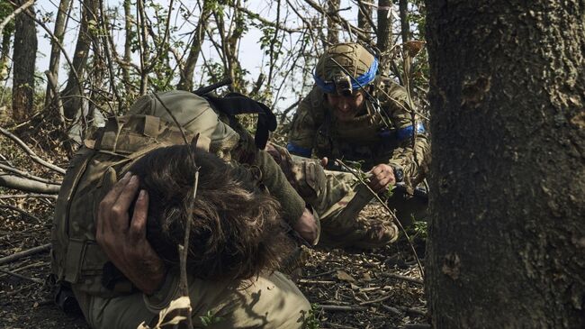 Украинские военнослужащие