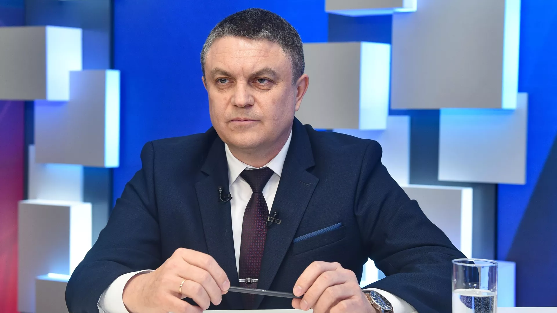 Временно исполняющий обязанности главы Луганской народной республики Леонид Пасечник - РИА Новости, 1920, 07.09.2023