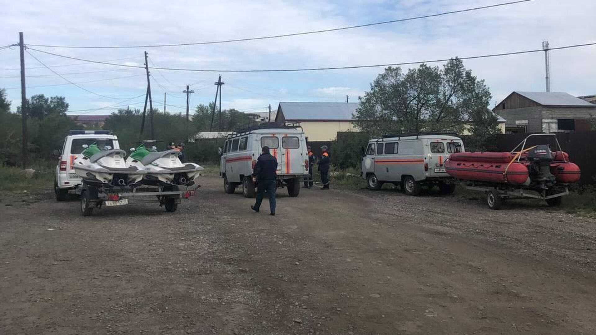 Место обнаружения двухлетней девочки, пропавшей в Бай-Тайгинском районе в республике Тува. 7 сентября 2023 - РИА Новости, 1920, 07.09.2023