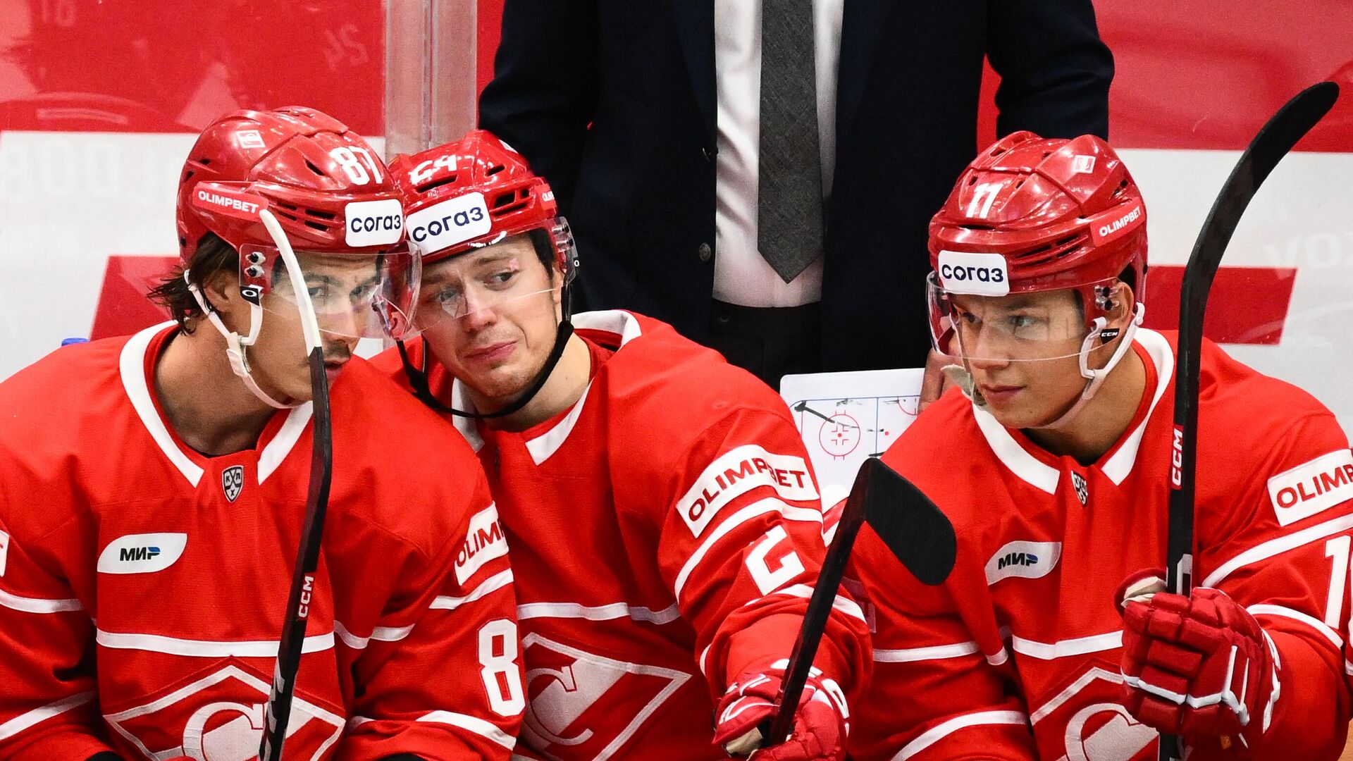 “Spartak” won a strong victory over “Severstal” in the KHL match