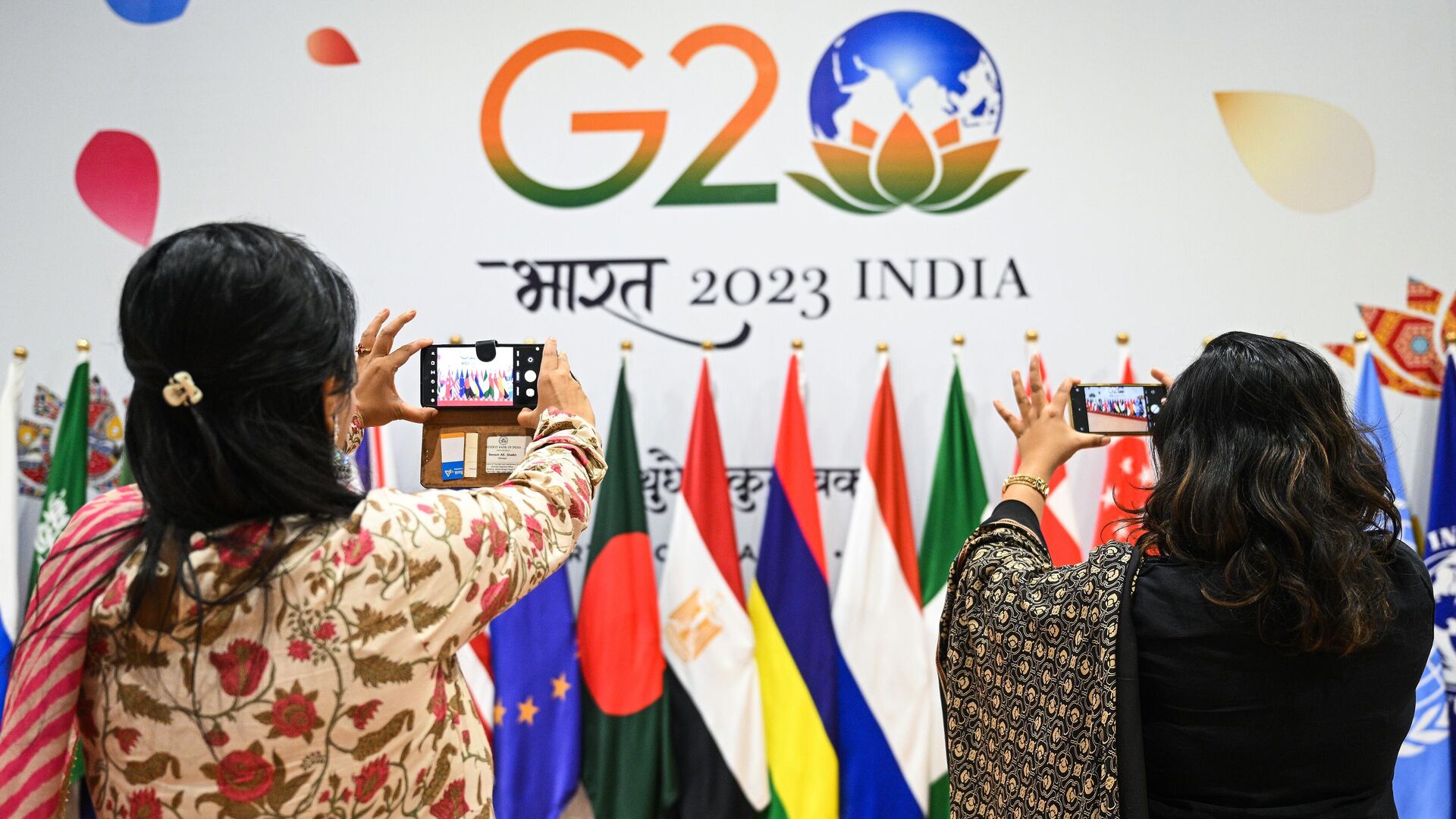 Международный медиацентр G20 в Нью-Дели - РИА Новости, 1920, 11.09.2023