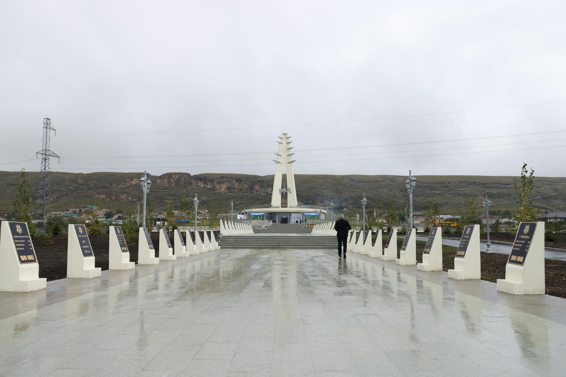 Мемориальный комплекс Белые журавли в селе Цада Хунзахского район - РИА Новости, 1920, 09.09.2023