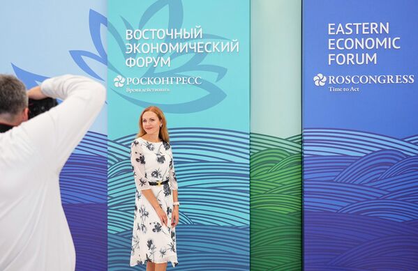 Участница Восточного экономического форума во Владивостоке
