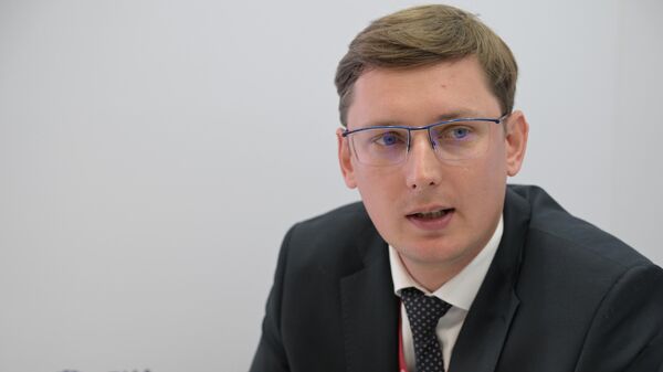 Павел Пузанов, заместитель председателя Правительства Амурской области, на ВЭФ-2023