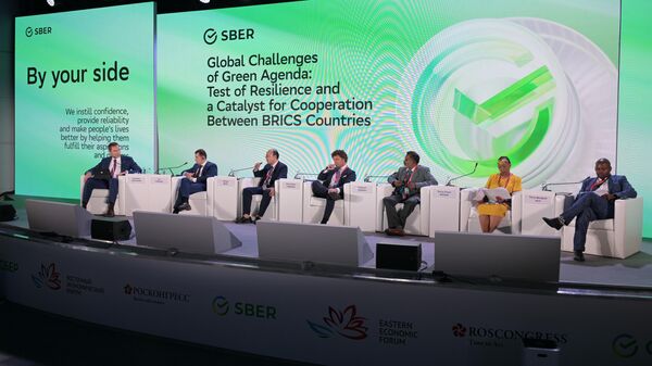 Участники сессии: Глобальные вызовы зеленой повестки: проверка на прочность и катализатор сотрудничества стран БРИКС