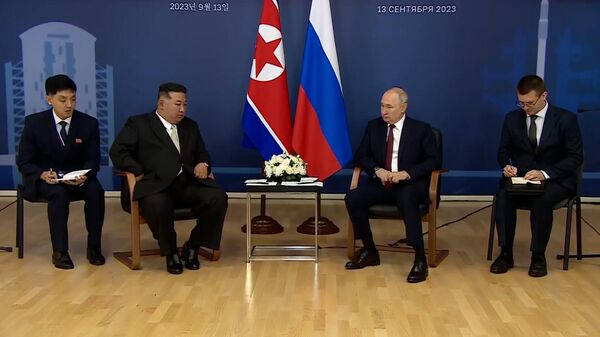 Путин на встрече с Ким Чен Ыном: Вопросов у нас много
