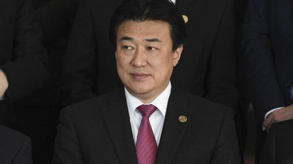 Японский политический деятель Минору Кихара