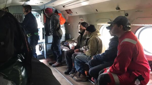 Эвакуированные туристы, пропавшие в Ключевском парке на Камчатке в конце августа