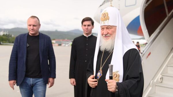 Патриарх Московский и всея Руси Кирилл прибыл на Камчатку. 15 сентября 2023