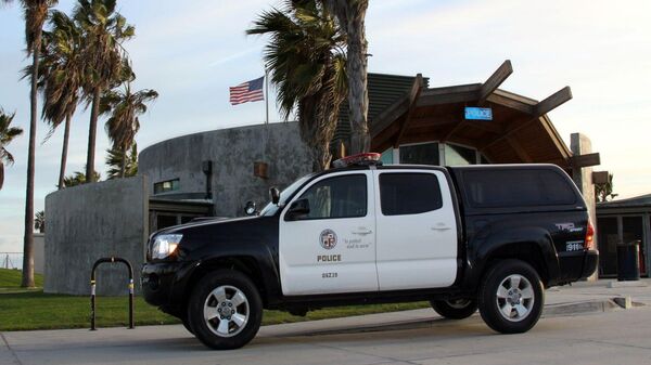 Автомобиль полиции в Калифорнии 