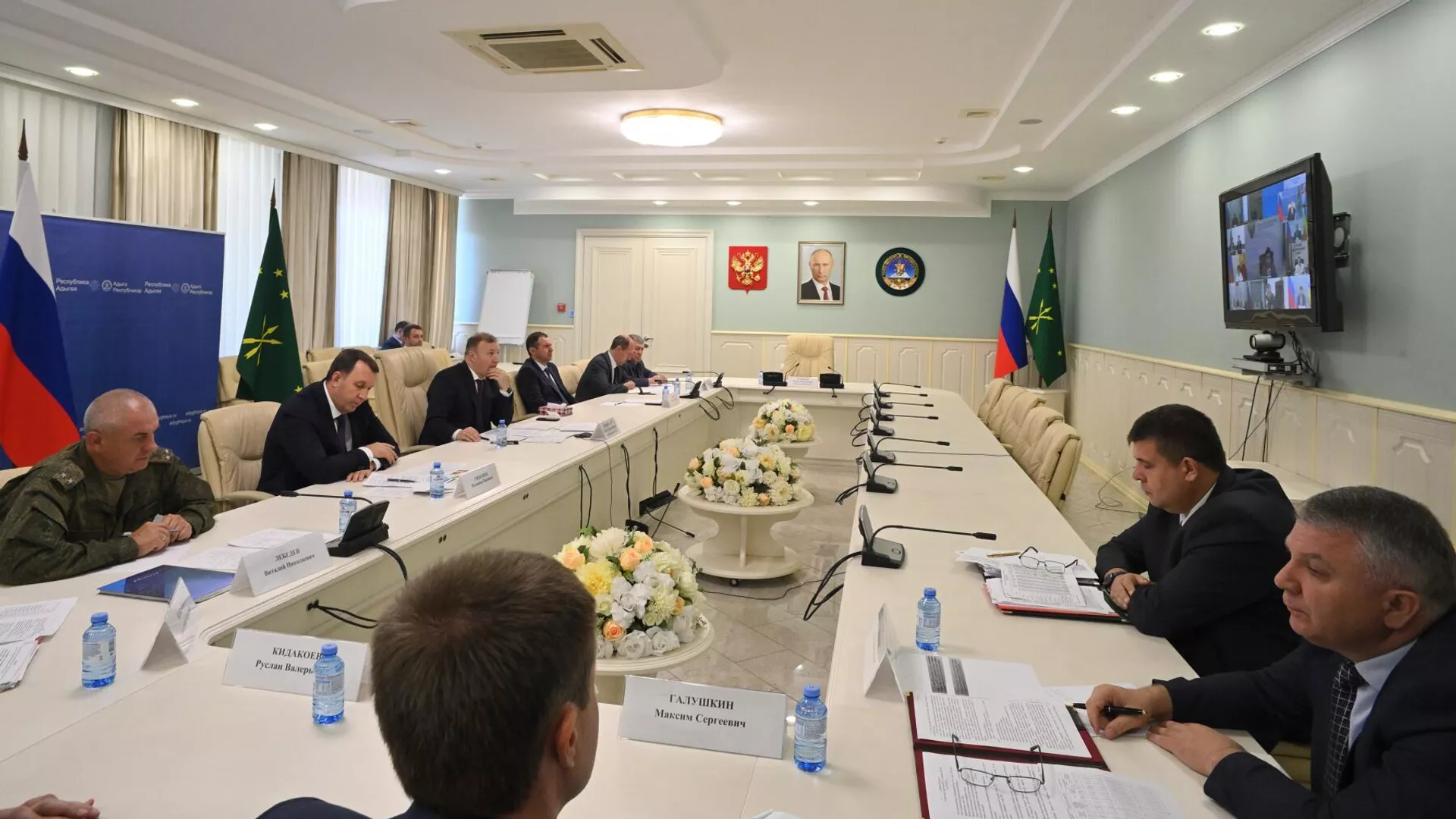 Власти Адыгеи рассказали о военно-патриотической работе с молодежью Власти Адыгеи рассказали о военно-патриотической работе с молодежью - РИА Новости, 1920, 15.09.2023