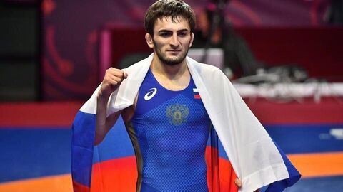 Российский борец вольного стиля Абасгаджи Магомедов